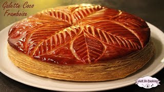 Recette de Galette des Rois Coco Framboise [upl. by Arne968]