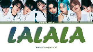 STRAY KIDS 스트레이 키즈 ㅡ LALALALA COLOR CODED LYRICS KORROMENG [upl. by Greenlee]