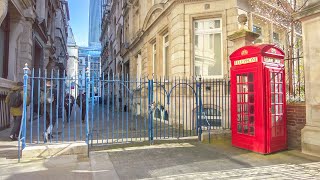 London Walk 2023  Farringdon amp City of London Streets Granary Square to Tower of London  4K 60FPS [upl. by Hamford376]