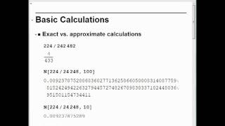 Handson Start to Mathematica 8 Presentations [upl. by Eissirc]