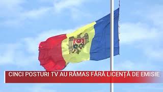 CINCI POSTURI TV AU RĂMAS FĂRĂ LICENȚĂ DE EMISIE [upl. by Anselmo]