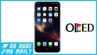 Le prochain iPhone 8 aura un écran OLED DQJMM 13 [upl. by Ecnaret889]