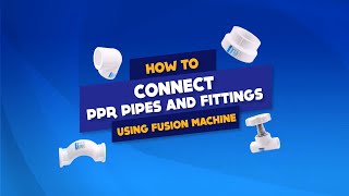 EASILY CONNECT PPR PIPES TO PPR FITTINGS WITH FUSION MACHINE [upl. by Giff70]