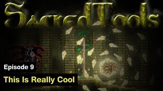 Terraria SacredTools  Episode 9  This Is Really Cool [upl. by Llirpa]