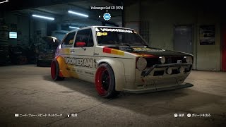 Need for Speed  Euro Magic VOOMERAN Volkswagen Golf Mk2 [upl. by Lorenzo]