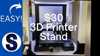 Easy Weekend Project  Ikea Lack 3d Printer Enclosure [upl. by Eitsirhc]