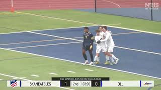 Skaneateles boys soccer scores in final minutes to win state championship [upl. by Nohsram]