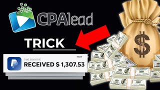 How To Make Money for FREE  CPALead Method [upl. by Lynad49]