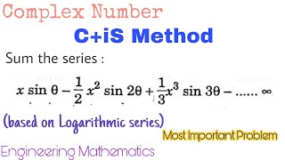 22 CiS Method  Sum the Series  Problem1 [upl. by Michelle]