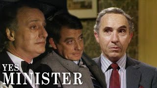 Humphrey Sets Up A Dinner  Yes Minister  BBC Comedy Greats [upl. by Witcher]