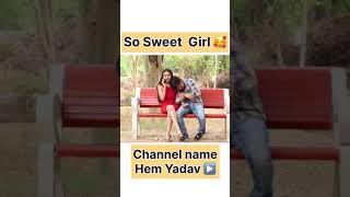 strangle girl pranktrending  viralreelsfunnyvideos hemyadav cuty mariya [upl. by Marchal]