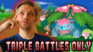 Can we Beat Shaymin and Mega Venusaur in a Triple Battle  Pokemon Triple Y Nuzlocke [upl. by Glaser]