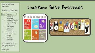 Inclusive Practices in Your Classroom [upl. by Anerol874]