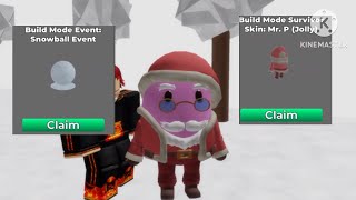 Mr P Jolly Survivor Skin Showcase  Snowball Event [upl. by Bolger]