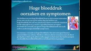 Hoge bloeddruk oorzaken en symptomen [upl. by Genovera]