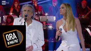 Annalisa Minetti e Toto Cutugno cantano quotLitalianoquot  Ora o mai più 02032019 [upl. by Acinehs]