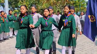 quotMa Scout Nepaliquot Takes Center Stage Dahu School Scouts Showcase Their Moves [upl. by Kerrin827]