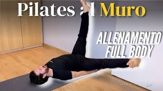 Allenamento di Pilates al Muro  Full Body [upl. by Inal268]