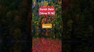 Surah Dahr 916 [upl. by Suivatnom]