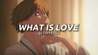 What Is Love  7”Mix • Haddaway audio edit [upl. by Ansley166]