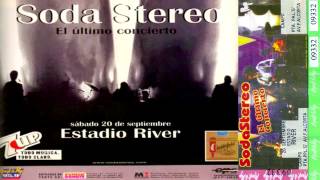 Soda Stereo  En Remolinos  Último Concierto River 97 2529 [upl. by Aneba]