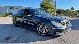 2004 Mercedes E55 AMG Custom Exhaust [upl. by Malvin]