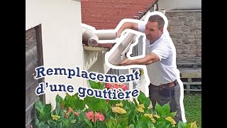 On remplace une gouttière 🛠 [upl. by Riocard]