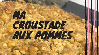 Voici ma recette de croustade aux pommes 🍎 [upl. by Delly]