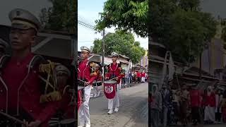 marching band gita wiradesa cover taman curug drumband shortvideo shorts [upl. by Maura983]