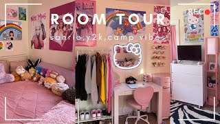 room tour♡ y2k  sanrio  camp vibez [upl. by Wightman]