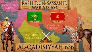 Battle of alQadisiyyah 636  MuslimSassanid War of 633654 DOCUMENTARY [upl. by Marieann930]