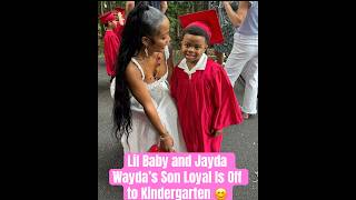 Lil Baby and Jayda Wayda’s Son Loyal is Off To Kindergarten [upl. by Ettegdirb]