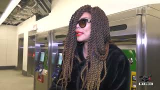 Wendy Williams Hiding In Plain Sight In The NYC Subway [upl. by Ennaeerb772]