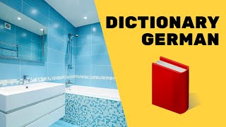 WÖRTERBUCH DEUTSCH Badezimmer ⭐⭐⭐⭐⭐ Deutsch mit Untertiteln [upl. by Atiuqram]