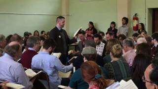 444 All Saints New  Sixth Ireland Sacred Harp Convention 2016 [upl. by Enial791]