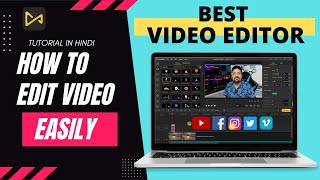 Easy To Use Video Editor With All Pro Features  TunesKit AceMovi Video Editor  Tutorial In Hindi [upl. by Domenic221]