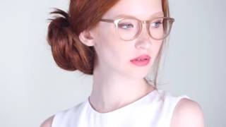 Aura Eyeglasses in Matte Champagne for Women  RFLKT [upl. by Trevah]