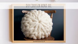 Coussin rond XXL [upl. by Adnirual385]