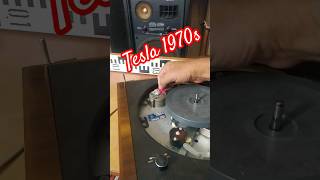 tesla 1970s turntable motor test Angelicaaudio [upl. by Aissatan]