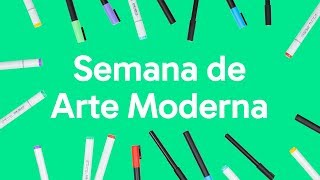 SEMANA DE ARTE MODERNA  QUER QUE DESENHE  DESCOMPLICA [upl. by Hilel]