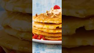 Quick amp Easy Fluffy Pancakes Recipe  Homemade Pancakes From Scratch cookingtutorial [upl. by Ximena682]