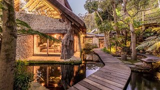 House Tour  Stonewood Lodge  Hout Bay [upl. by Ahsiuqal859]