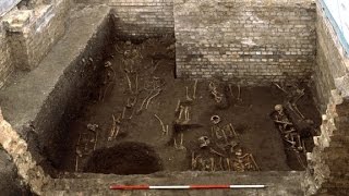 Mass grave unearthed under univeristy [upl. by Anihsak447]