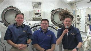 Georgia Students Quiz Space Station Residents [upl. by Nido]