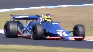 Best sounding Cosworth DFV V8 Tyrrell 009 Phillip Island Classic 2007 [upl. by Assisi304]