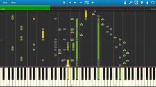 Thunderbirds  TV Show  Theme Music  Piano Tutorial  Synthesia Cover [upl. by Simara]