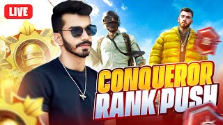 RANK PUSH TO CONQUEROR BGMI LIVE WITH SNAX  ROAD TO 2M insta [upl. by Annaeerb]