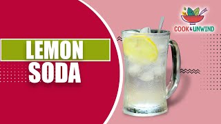 Lemon Soda  Easy Lemon Soda Recipe  Easy and Fast Lemon Soda At Home [upl. by Matheson]