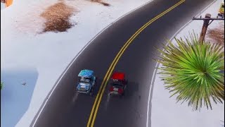 FAST AND FURIOUS 7 ENDING REMADE IN FORTNITE [upl. by Aseneg709]