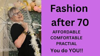 Fashion Tips after 70 AFFORDABLE COMFORTABLE PRACTICAL [upl. by Dilan]